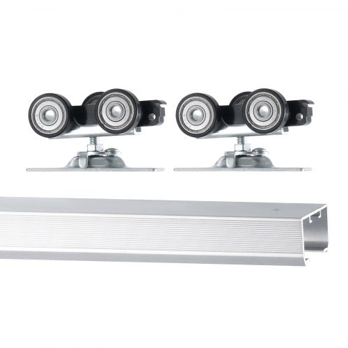 Sliding Pocket Door Hardware Track Kit 473 ft Heavy Duty Pocket Door