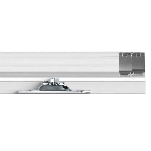 Bypass Door Hardware 5ft Heavy Duty Bypass Sliding Door Hardware Kit
