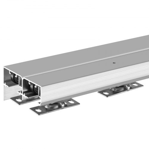 Bypass Door Hardware 5ft Heavy Duty Bypass Sliding Door Hardware Kit