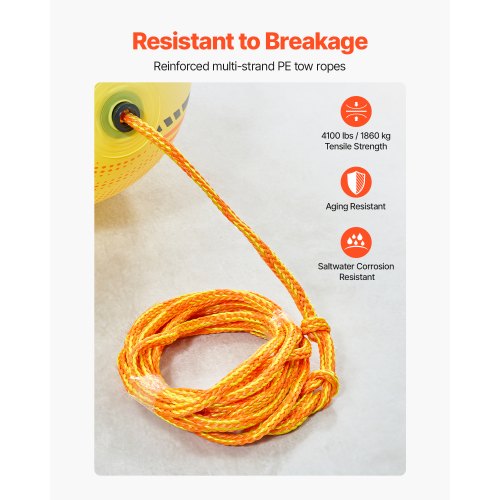 Booster Ball Towable Tube Rope Performance Ball Thickened PVC Inflatable