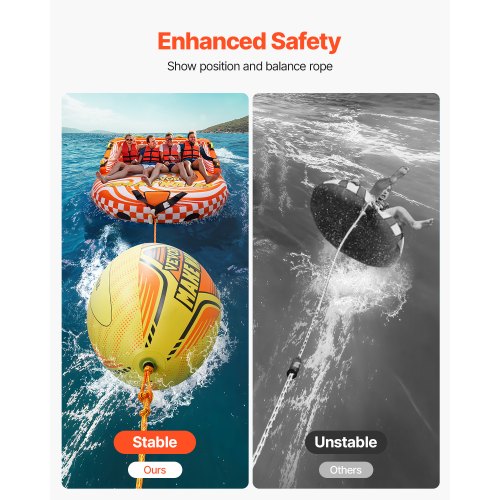 Booster Ball Towable Tube Rope Performance Ball Thickened PVC Inflatable