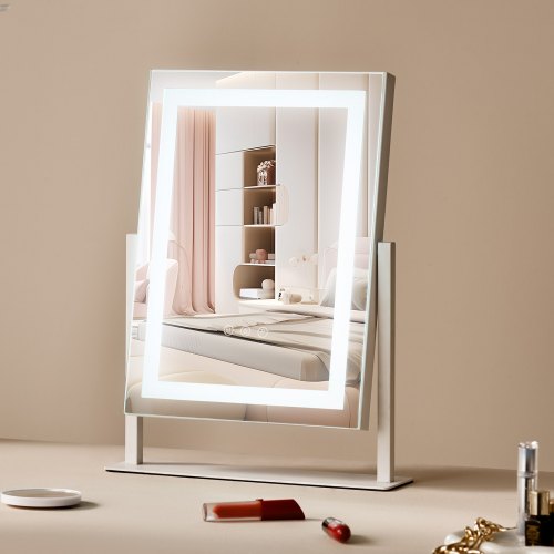 Vanity Mirror with Lights Three Color Lighting Modes Lighted Makeup LED