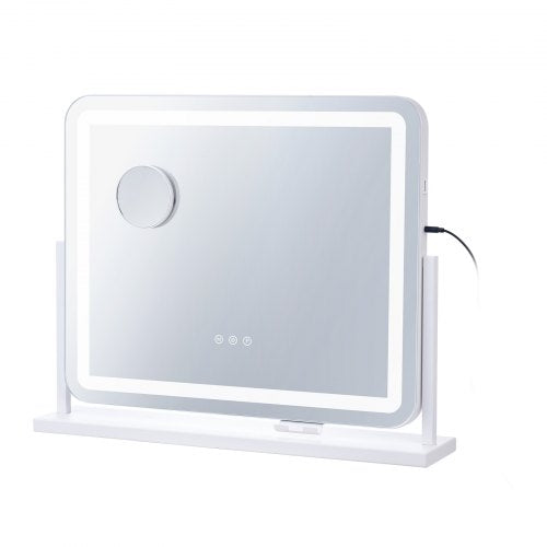 Vanity Mirror with Lights Three Color Lighting Modes Lighted Makeup LED