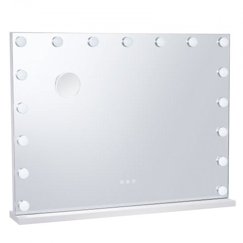 Hollywood Vanity Mirror With Lights Dimmable Bulbs 3 Color Lighting Modes