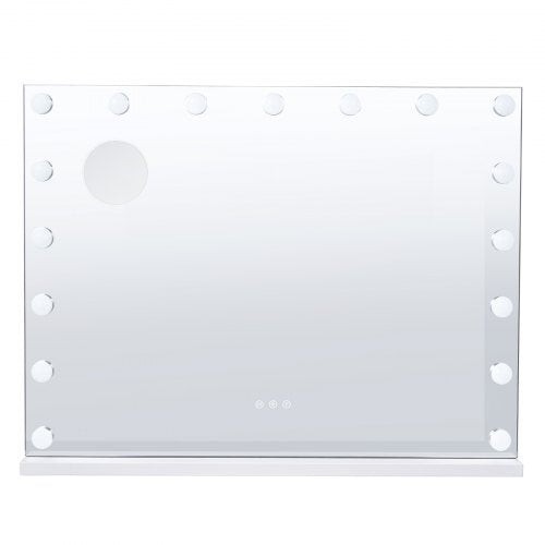 Hollywood Vanity Mirror With Lights Dimmable Bulbs 3 Color Lighting Modes