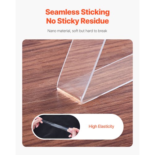 Double Sided Tape Heavy Duty 16 ft Long Nano Mounting Tape Strong Adhesive
