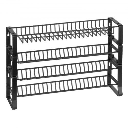 Detachable Spice Rack Organizer for Cabinet 4 Tie Stackable Seasoning