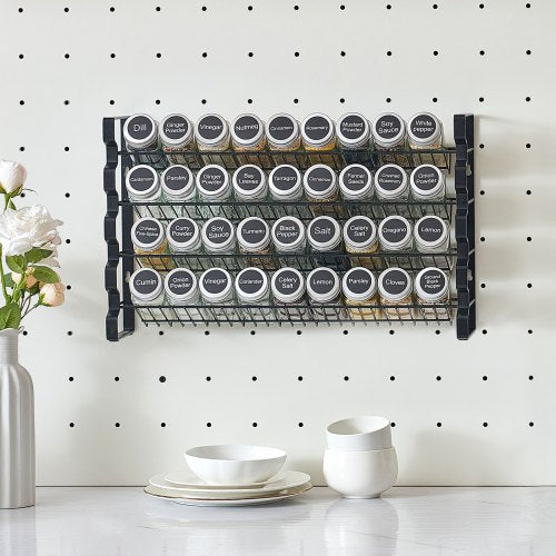 Spice Rack Organizer for Cabinet Spice Organizer with 36 Empty Spice Jars