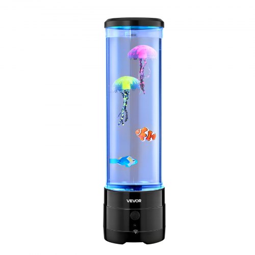 Sensory Bubble Tube Lamp 16 Color Changing Light Effects Water Fish Lamp