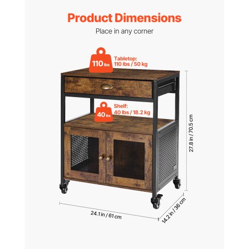 Coffee Bar Cabinet 24 Inch Farmhouse Coffee Bar Cabinet with Storage