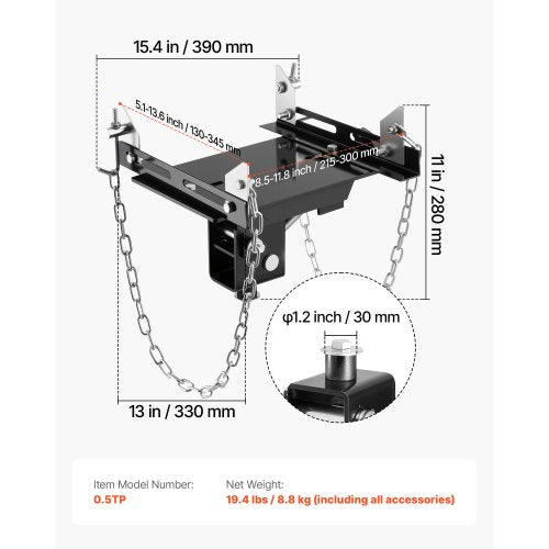 Transmission Jack Adapter 1100 lbs5 Ton Load Capacity Automotive