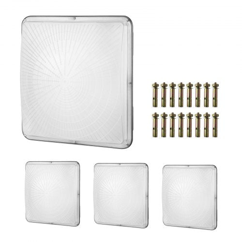 4 Pack LED Canopy Lights 150W 16500LM 5000K Daylight Commercial Industrial