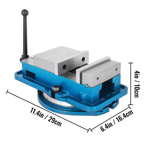 3 Inch Heavy Duty Milling Vise Bench Clamp Vise High Precision Clamping Vise