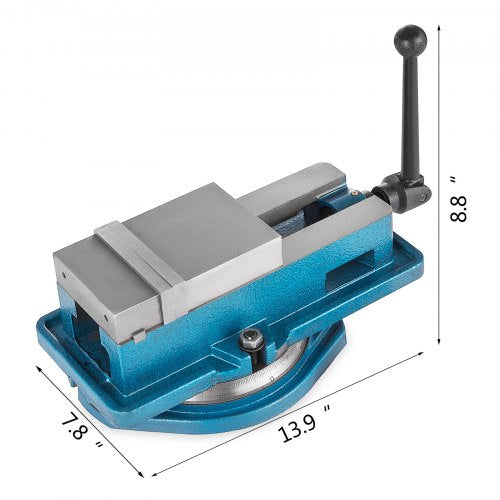 Milling Vise 4 InchBench Clamp Vise High Precision ClampingMill Vise