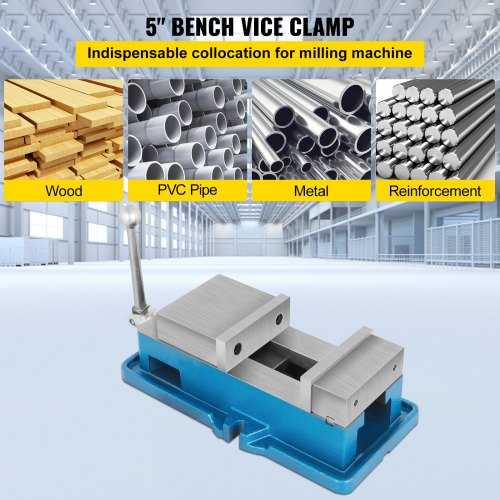 5 SuperLock Vise For NCCNC Machines Bench Clamp Vise High Precision Vise
