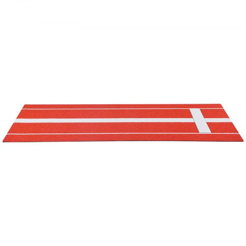 Softball Pitching Mat 10x3 ft Baseball Pitching Rubber Mound Antifade Turf