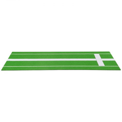 Softball Pitching Mat 10x3 ft Baseball Pitching Rubber Mound Antifade Turf