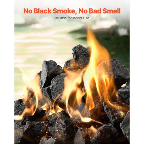 Lava Rocks812 inch Fire Stones Lava Rocks For Fire Pit Reusable Fire