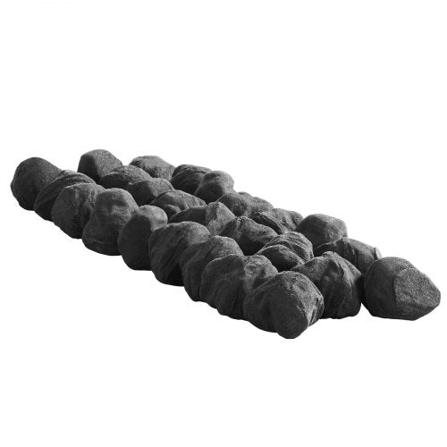 Lava Rocks 1220 inch 25 Pcs Fire Stones Lava Rocks For Fire Pit