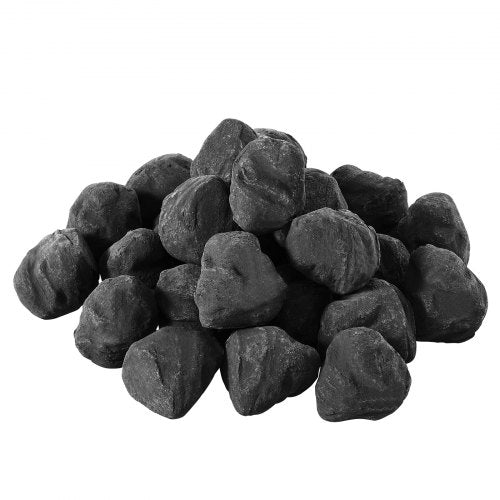 Lava Rocks 1220 inch 25 Pcs Fire Stones Lava Rocks For Fire Pit