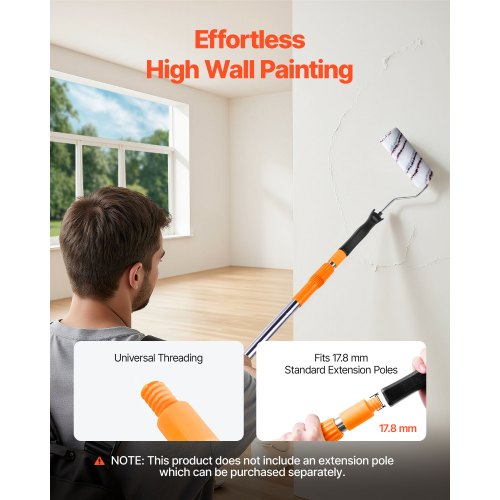 4 Inch Paint Roller Frame Paint Handles Fits 4 in Mini Roller Painting