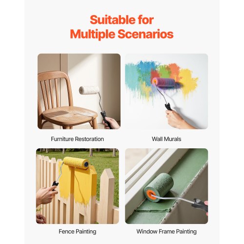 4 Inch Paint Roller Frame Paint Handles Fits 4 in Mini Roller Painting