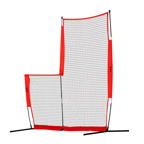 L Screen Baseball for Batting Cage 7x7 ft Baseball Softball Safety