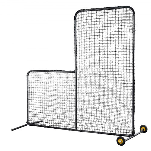 L Screen Baseball for Batting Cage 7x7 ft Softball Safety Screen Body