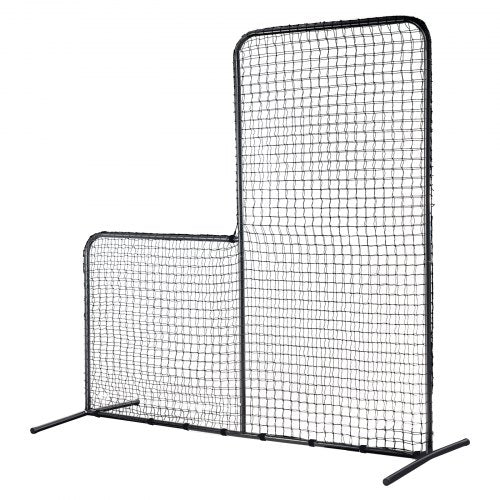 L Screen Baseball for Batting Cage 7x7 ft Baseball Softball Safety Screen