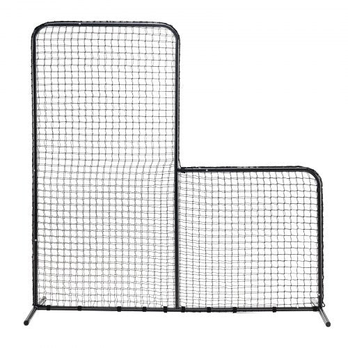 L Screen Baseball for Batting Cage 7x7 ft Baseball Softball Safety Screen