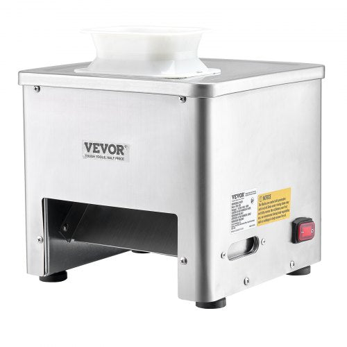 Meat Cutter Machine 550W Meat Slicer 350 lbh Commercial Meat Cutting