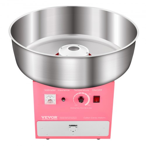 Electric Cotton Candy Machine 1000W Commercial Candy Floss Maker with 205