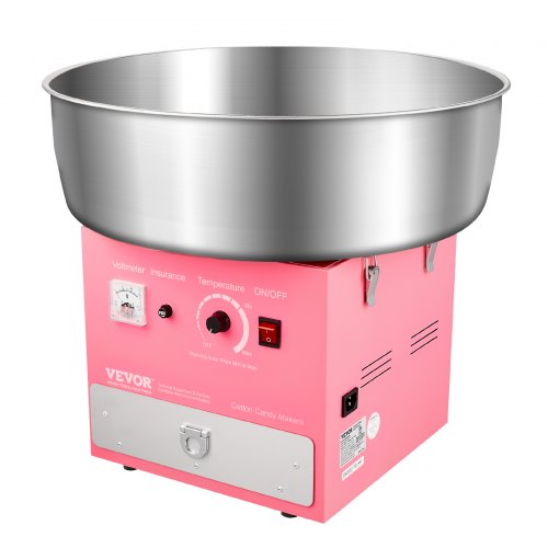 Electric Cotton Candy Machine 1000W Commercial Candy Floss Maker with 205
