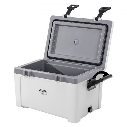 Portable Cooler 26 QT Hard Cooler with Ice Retention HeavyDuty Handles