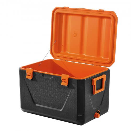 Portable Cooler 63 QT Hard Cooler with Ice Retention HeavyDuty Handles
