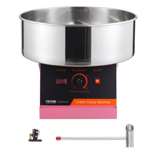 Electric Cotton Candy Machine 1000W Candy Floss Maker Commercial Cotton
