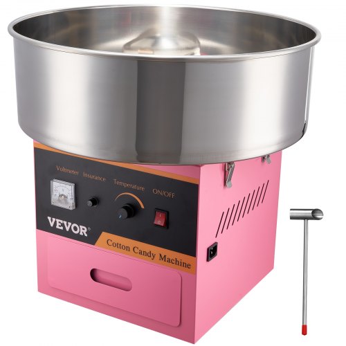 Electric Cotton Candy Machine 1000W Candy Floss Maker Commercial Cotton