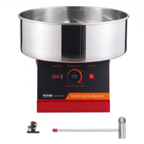 Electric Cotton Candy Machine 1000W Candy Floss Maker Commercial Cotton