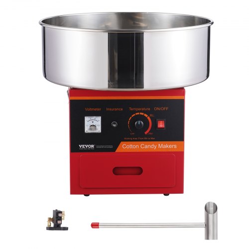 Electric Cotton Candy Machine 1000W Candy Floss Maker Commercial Cotton