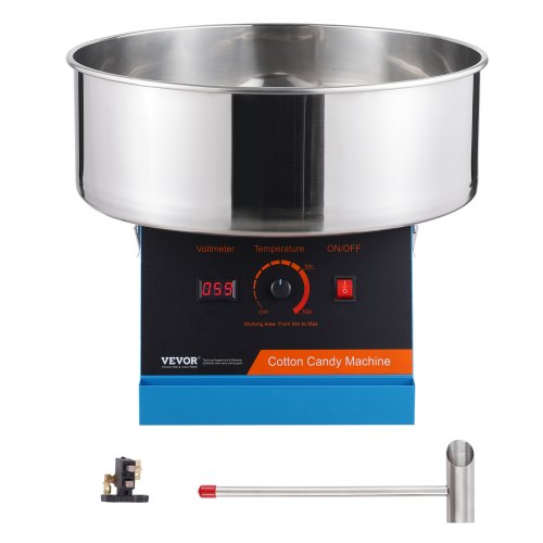 Electric Cotton Candy Machine 1000W Candy Floss Maker Commercial Cotton 2