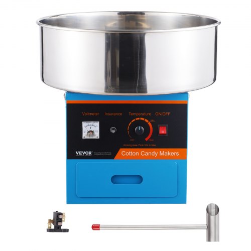 Electric Cotton Candy Machine 1000W Candy Floss Maker Commercial Cotton