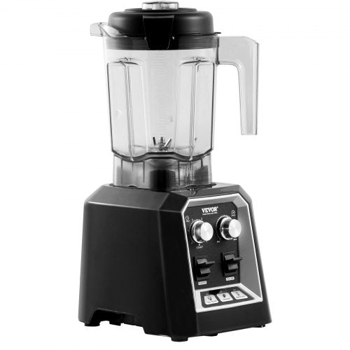 Professional Blender Commercial Countertop Blenders 68 oz Plastic Jar