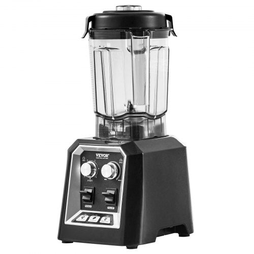 Professional Blender Commercial Countertop Blenders 68 oz Plastic Jar