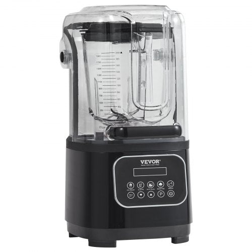 Professional Blender with Shield Commercial Countertop Blenders 68 oz