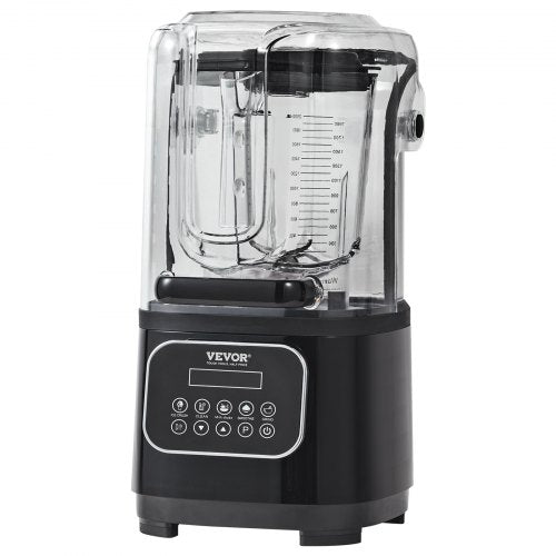 Professional Blender with Shield Commercial Countertop Blenders 68 oz