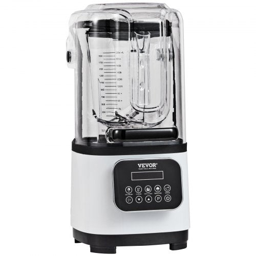 Professional Blender with Shield Commercial Countertop Blenders 68 oz