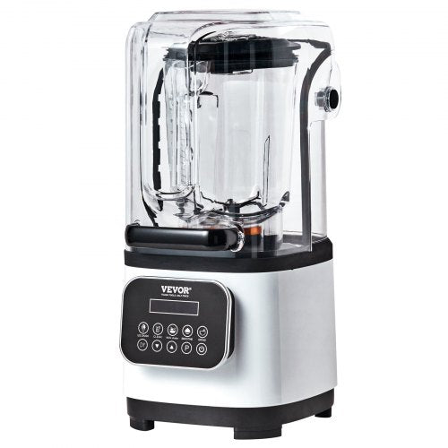 Professional Blender with Shield Commercial Countertop Blenders 68 oz