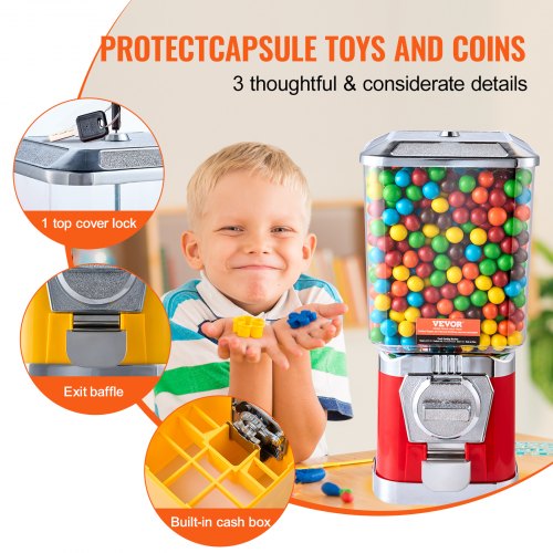 Gumball Machine for Kids 17H Home Candy Vending Machine PC Gumball