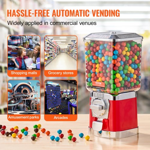 Gumball Machine for Kids 17H Home Candy Vending Machine PC Gumball