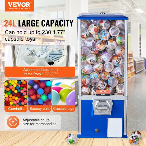 Gumball Machine for Kids 25 Height Home Vending Machine PS Bouncy Balls